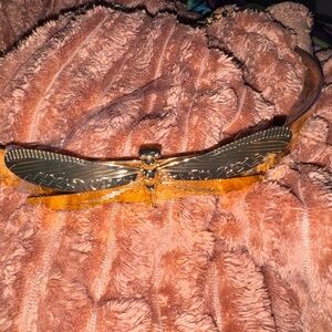 Anne Fontaine Gold Dragonfly Accessory